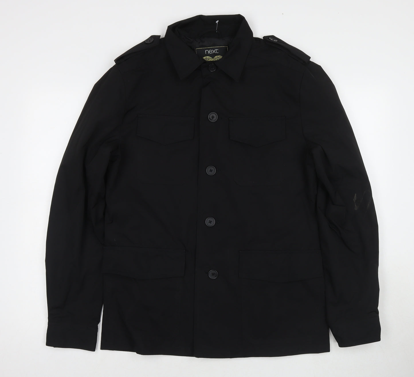 NEXT Womens Black Jacket Size M Button