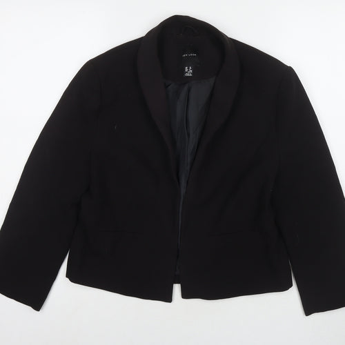 New Look Womens Black Jacket Blazer Size 12
