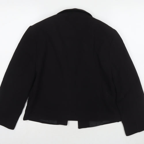 New Look Womens Black Jacket Blazer Size 12