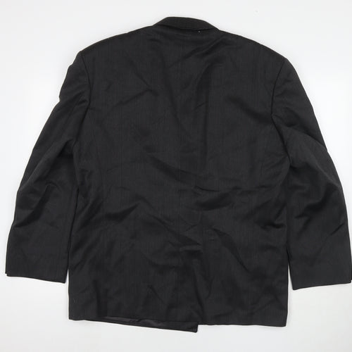 Marks and Spencer Mens Grey Polyester Jacket Suit Jacket Size 44 Regular