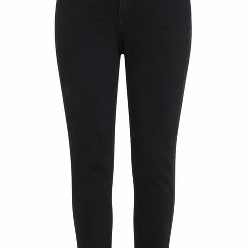 Topshop Womens Black Cotton Skinny Jeans Size 28 in L32 in Regular Zip