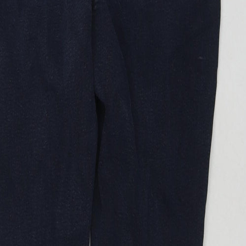 Monsoon Womens Blue Cotton Bootcut Jeans Size 10 L29 in Regular Zip
