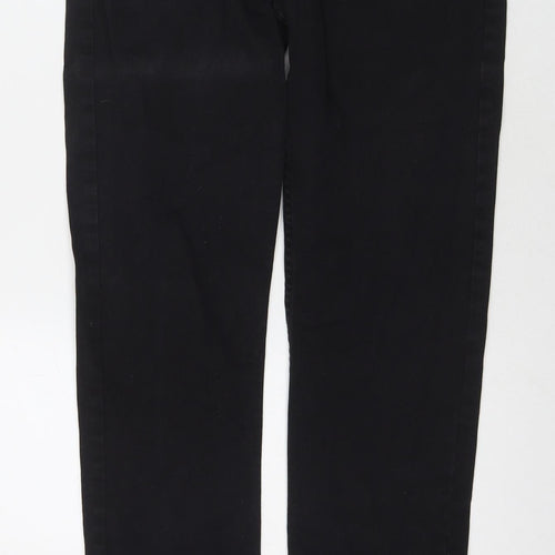Denim & Co. Mens Black Cotton Skinny Jeans Size 34 in L34 in Regular Zip