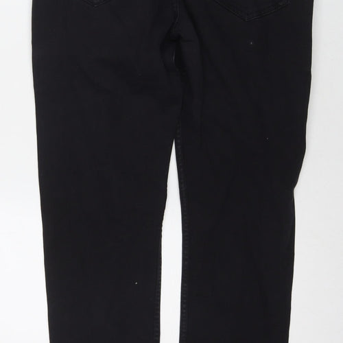 Denim & Co. Mens Black Cotton Skinny Jeans Size 34 in L34 in Regular Zip