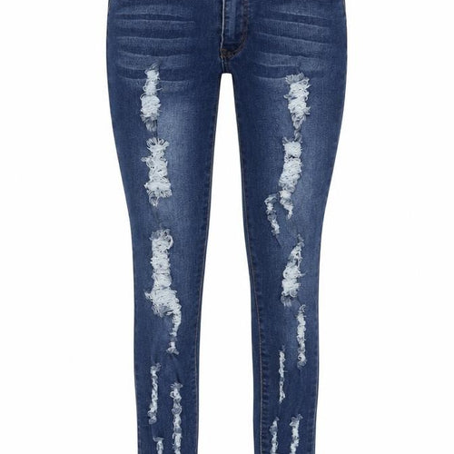 Fashion Nova Womens Blue Cotton Skinny Jeans Size 24 in L30 in Regular Zip
