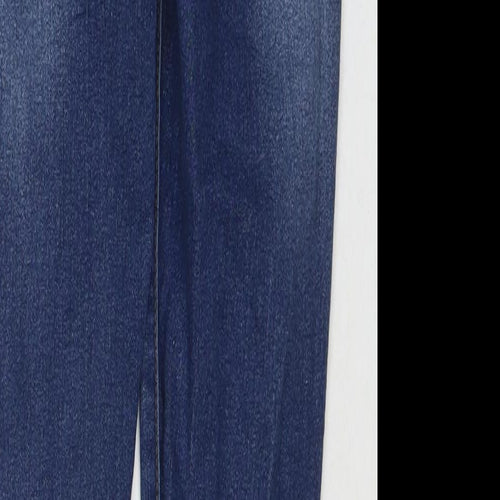 Fashion Nova Womens Blue Cotton Skinny Jeans Size 24 in L30 in Regular Zip