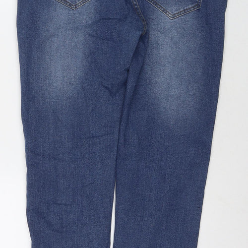 Voir Jeans Womens Blue Cotton Jegging Jeans Size L L28 in Regular Zip