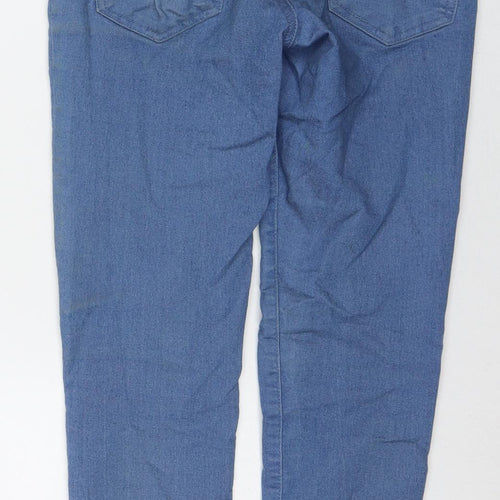 FOREVER 21 Womens Blue Cotton Skinny Jeans Size 27 in L24 in Regular Zip