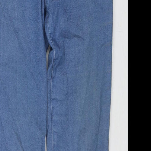 FOREVER 21 Womens Blue Cotton Skinny Jeans Size 27 in L24 in Regular Zip