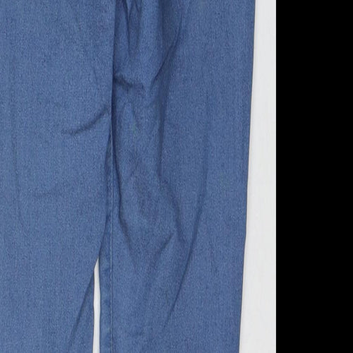 FOREVER 21 Womens Blue Cotton Skinny Jeans Size 27 in L24 in Regular Zip
