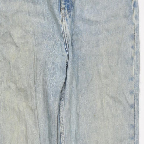 JJXX Womens Blue Cotton Blend Bootcut Jeans Size 30 in L31 in Regular Zip