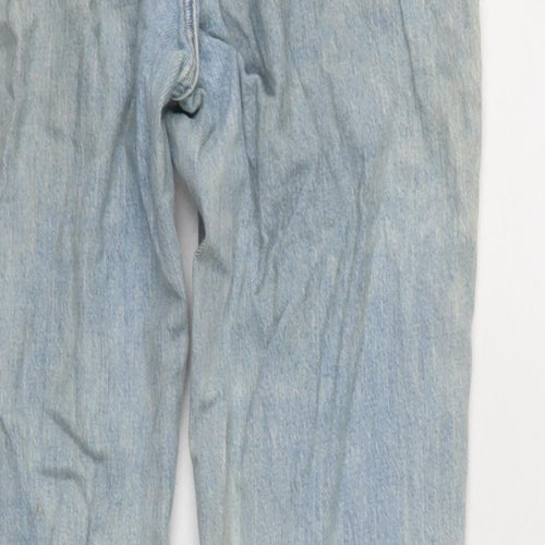 JJXX Womens Blue Cotton Blend Bootcut Jeans Size 30 in L31 in Regular Zip