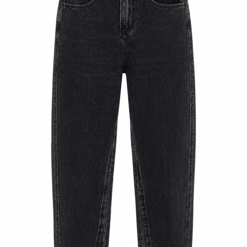 COLLUSION Womens Grey Cotton Straight Jeans Size 28 in L30 in Regular Tie
