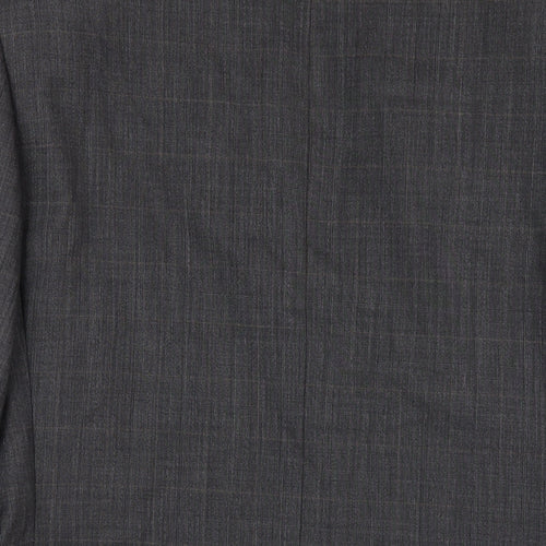 Autograph Mens Grey Wool Jacket Blazer Size 38 Regular