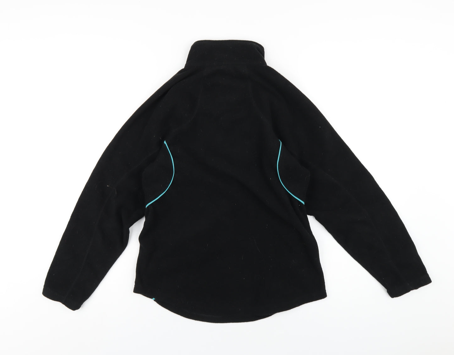 PBSport Womens Black Polyester Pullover Sweatshirt Size XS Zip