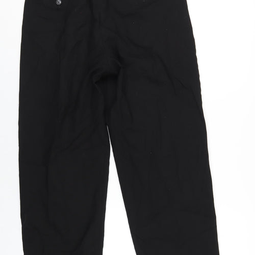 H&M Mens Black Polyester Tuxedo Suit Trousers Size 46 Regular