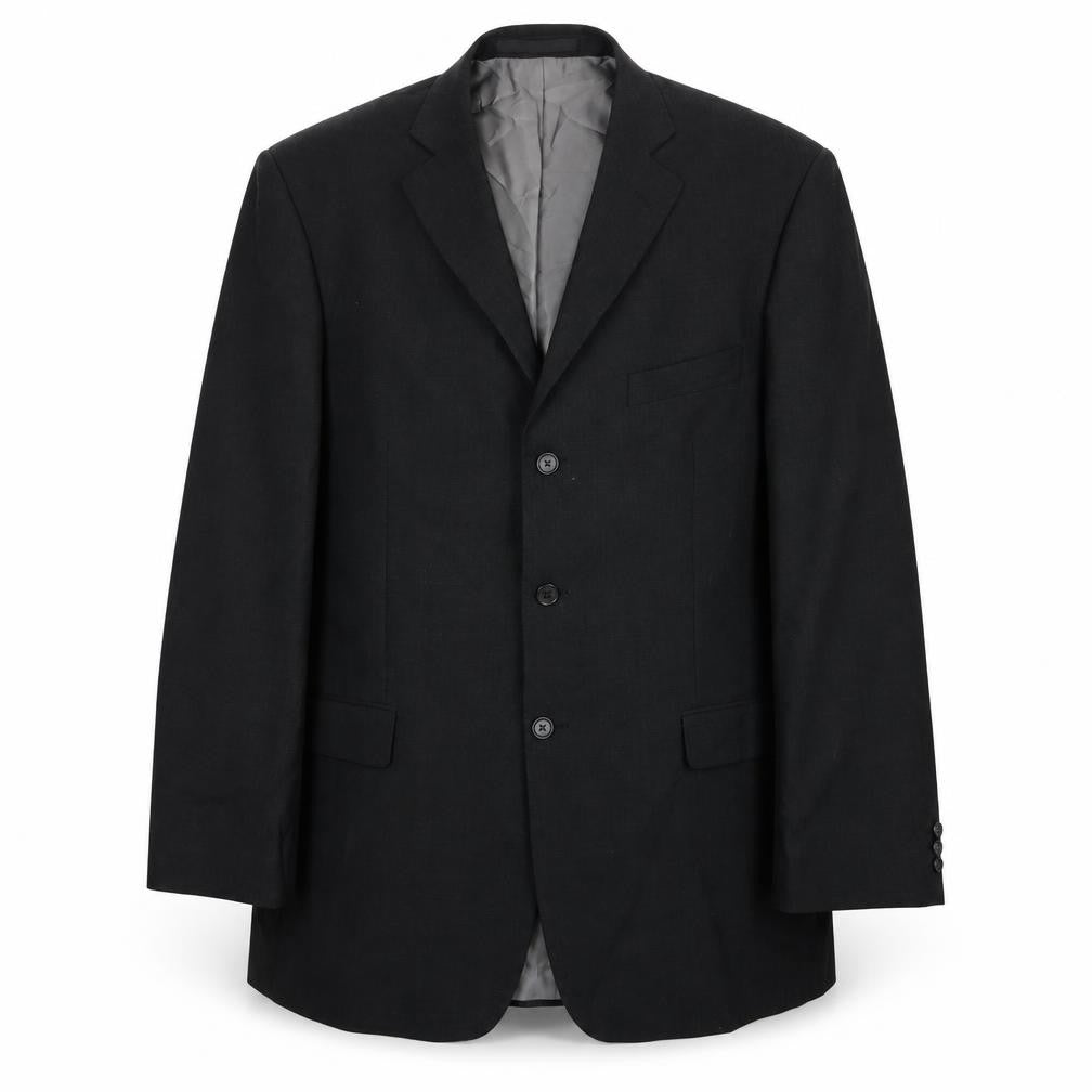 Marks & Spencer Mens Grey Polyester Jacket Blazer Size 44 Regular