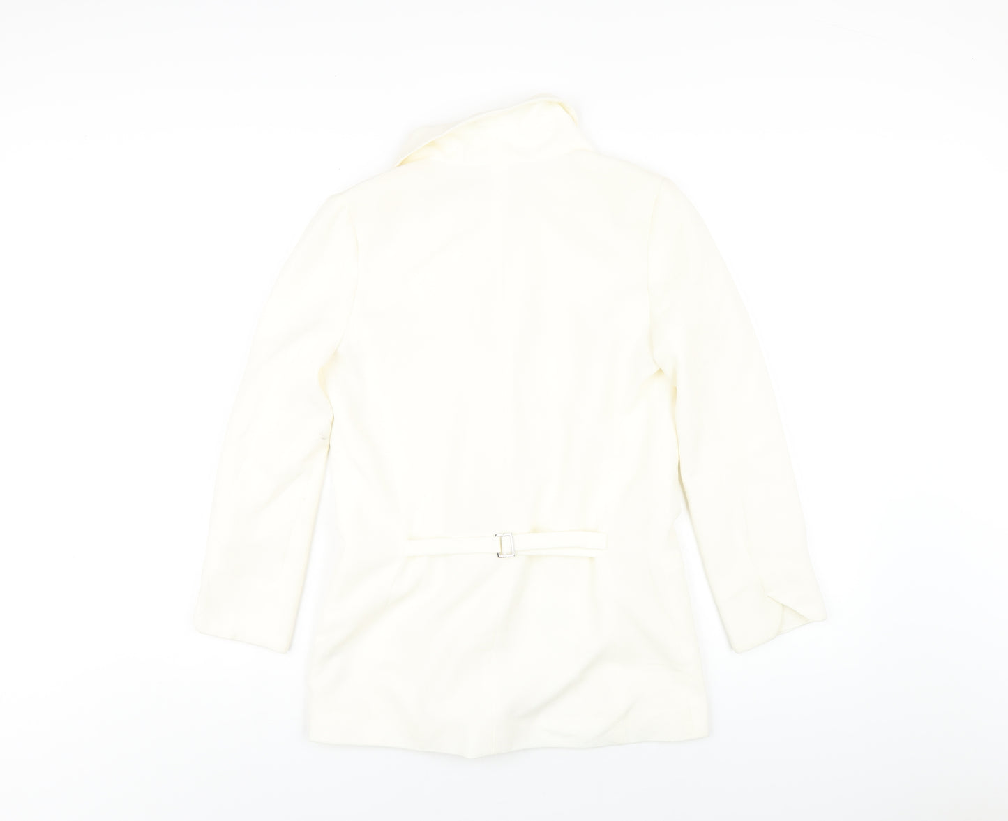 NEXT Womens Ivory Jacket Blazer Size 6 Button