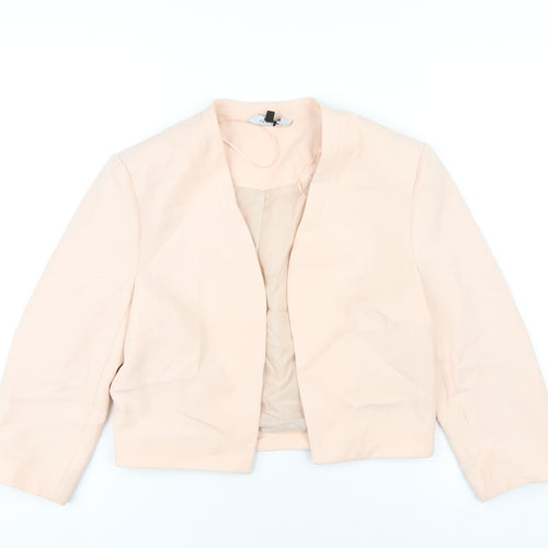 New Look Womens Pink Jacket Size 12