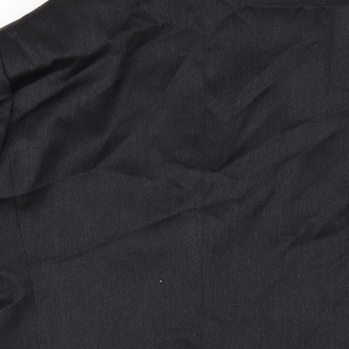 Burton Mens Grey Wool Jacket Blazer Size 42 Regular