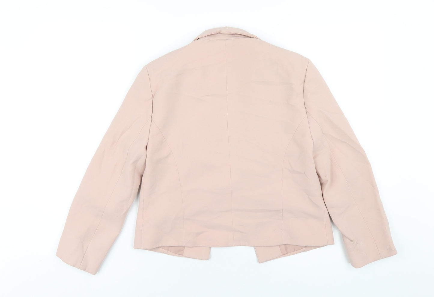 New Look Womens Pink Jacket Blazer Size 8