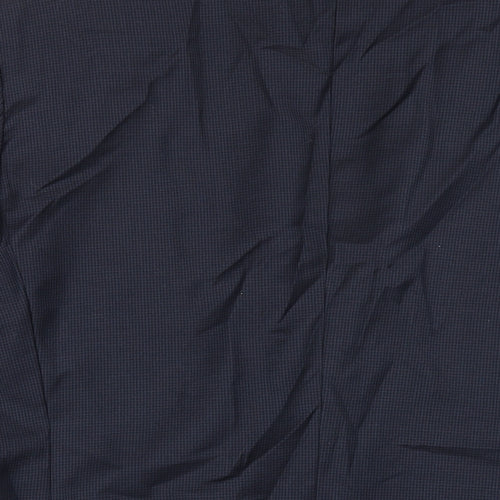 Hilton Weiner Mens Blue Wool Jacket Blazer Size 44 Regular