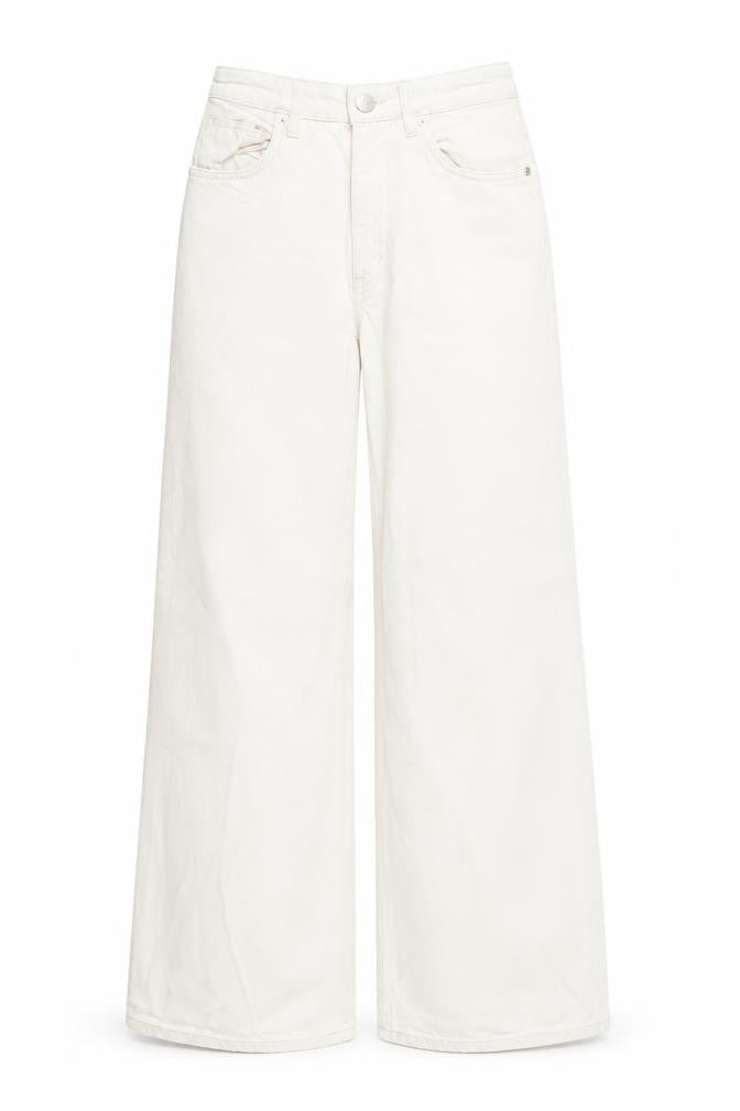 Zara Womens Brown Cotton Straight Jeans Size 4 L34 in Regular Zip