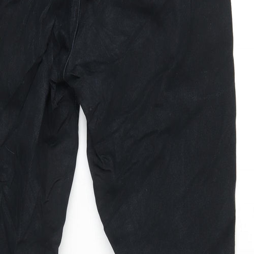 VERO MODA Womens Black Cotton Straight Jeans Size 27 in L32 in Regular Zip