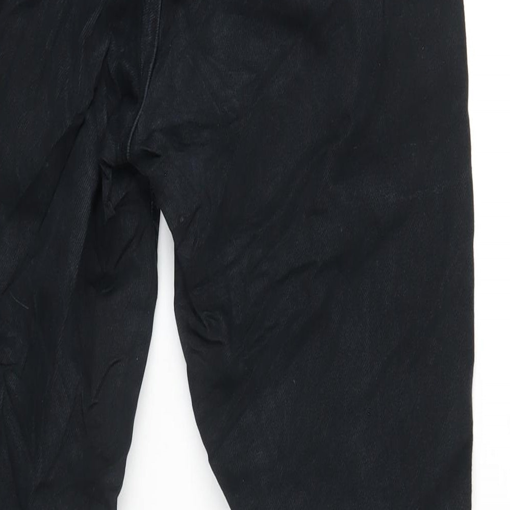 VERO MODA Womens Black Cotton Straight Jeans Size 27 in L32 in Regular Zip