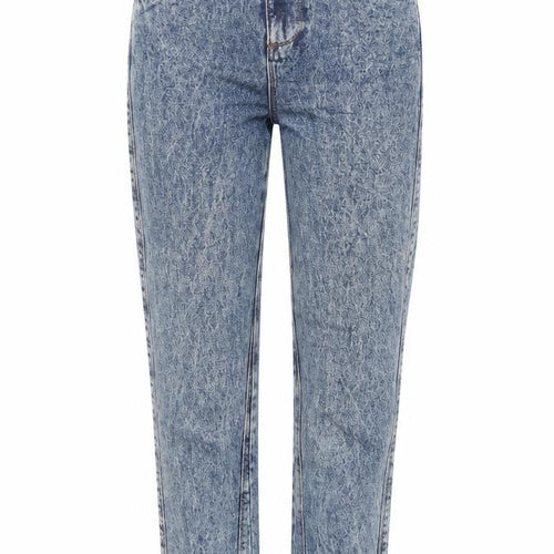 COLLUSION Womens Blue Cotton Mom Jeans Size 25 in L34 in Regular Zip
