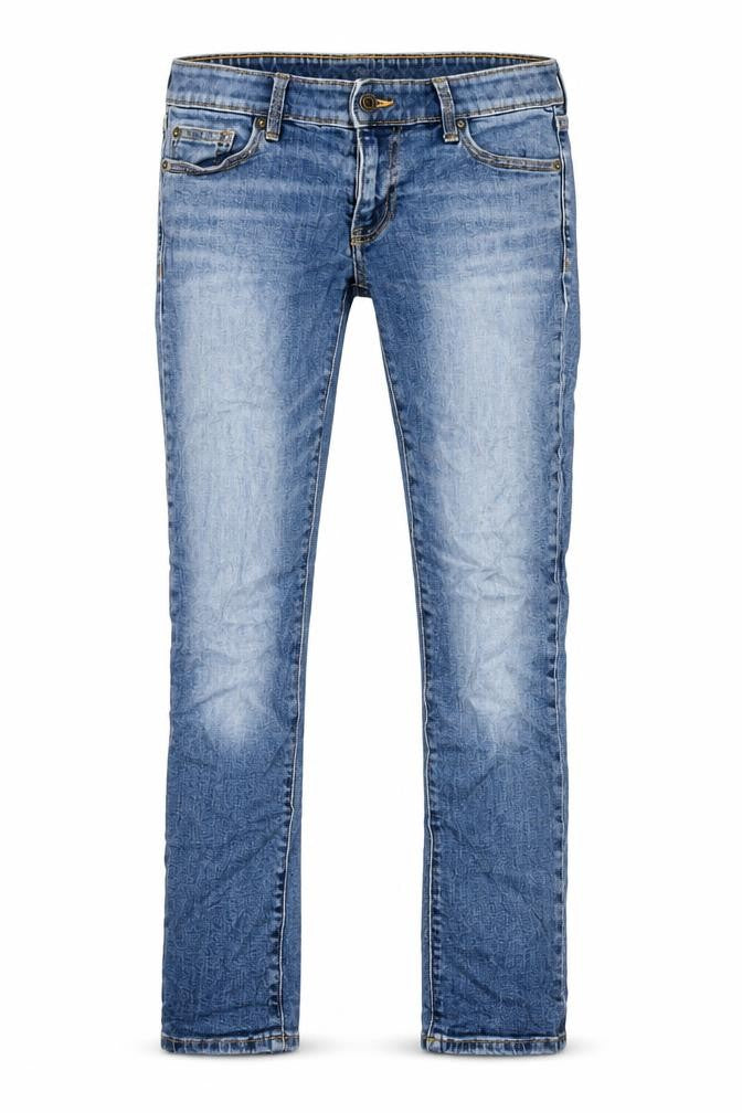Gap Womens Blue Cotton Straight Jeans Size 25 in L27 in Regular Zip