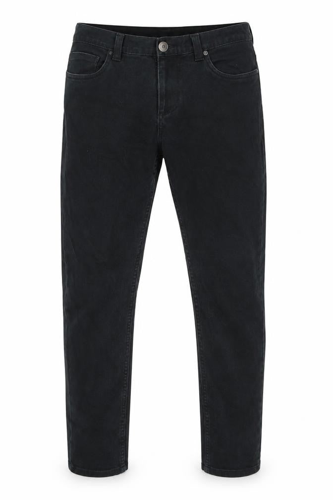 Denim Co Mens Black Cotton Skinny Jeans Size 32 in L32 in Slim Zip