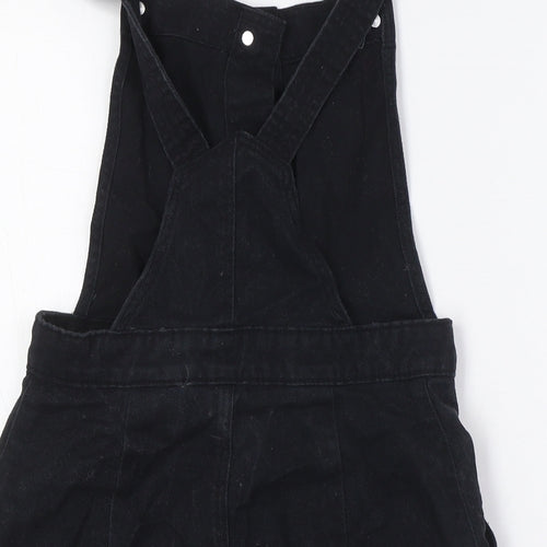Divided by H&M Womens Black Cotton A-Line Size 6 Square Neck