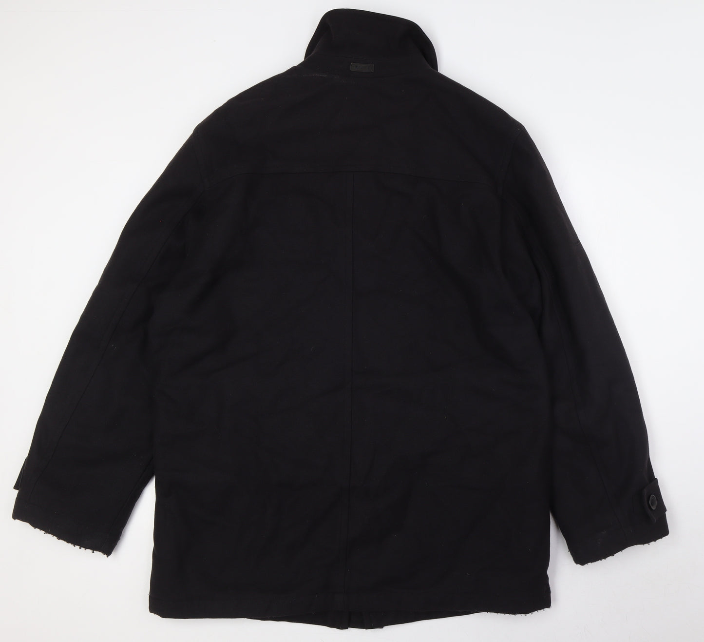 Bush Mens Black Jacket Size 42 Button