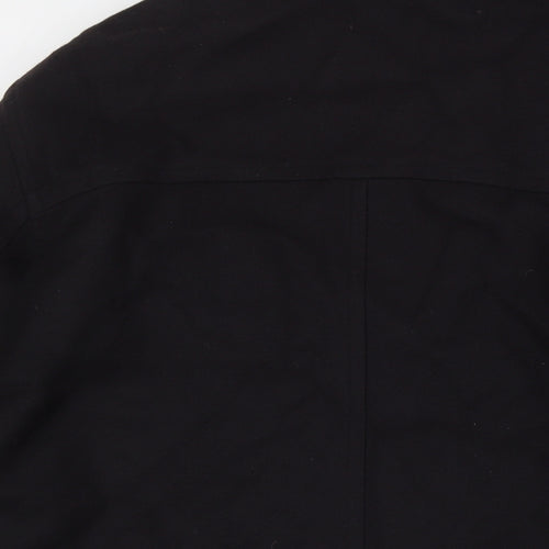 Bush Mens Black Jacket Size 42 Button