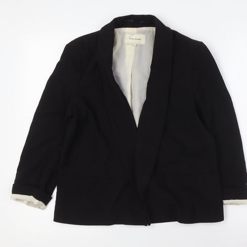 River Island Womens Black Jacket Size 8
