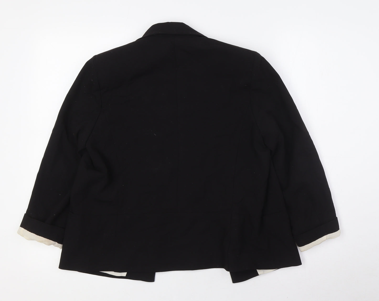 River Island Womens Black Jacket Size 8