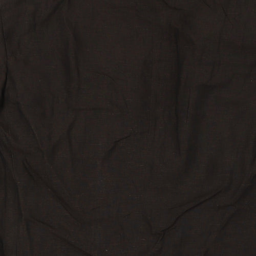 John Lewis Mens Brown Linen Jacket Suit Jacket Size 42 Big & Tall