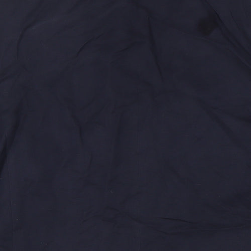 Marks and Spencer Mens Blue Linen Jacket Suit Jacket Size 38 Regular