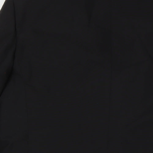 Varteks Mens Black Polyester Tuxedo Suit Jacket Size 44 Regular