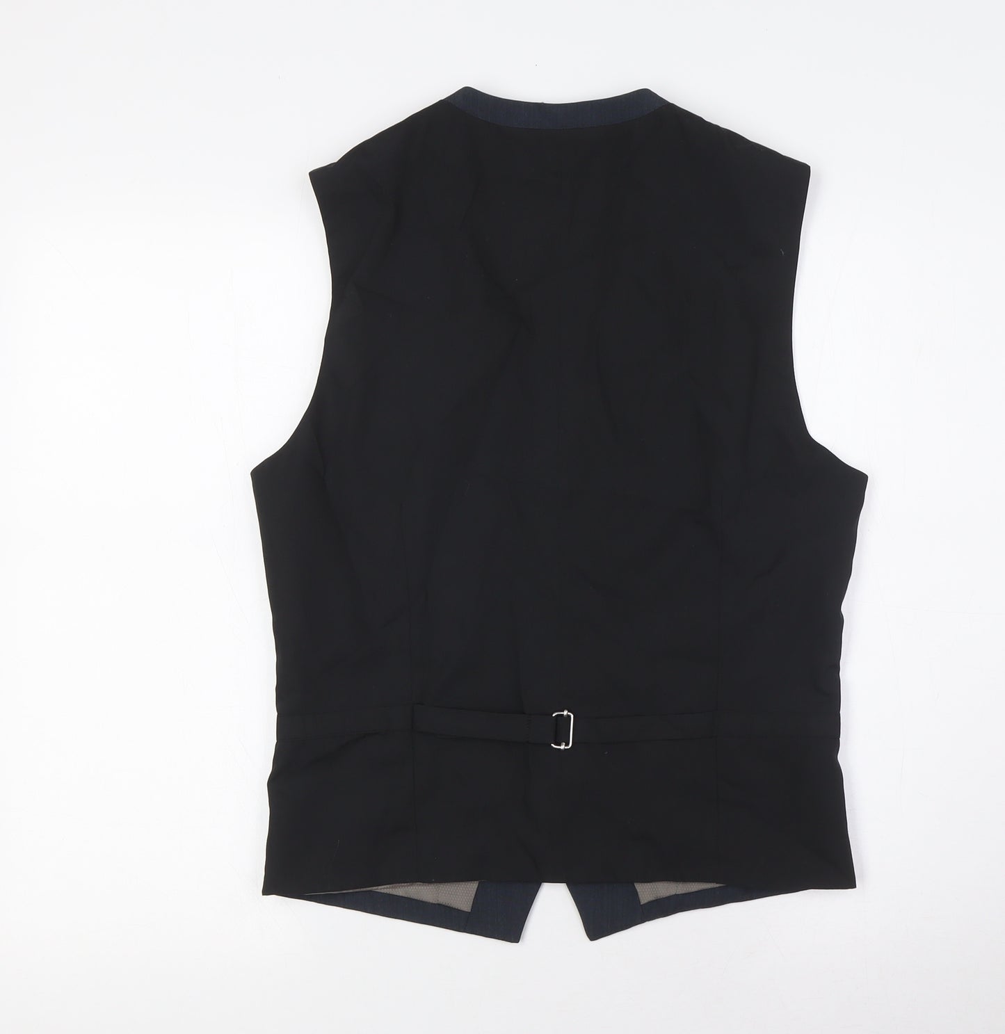 NEXT Mens Grey Gilet Waistcoat Size 36 Button