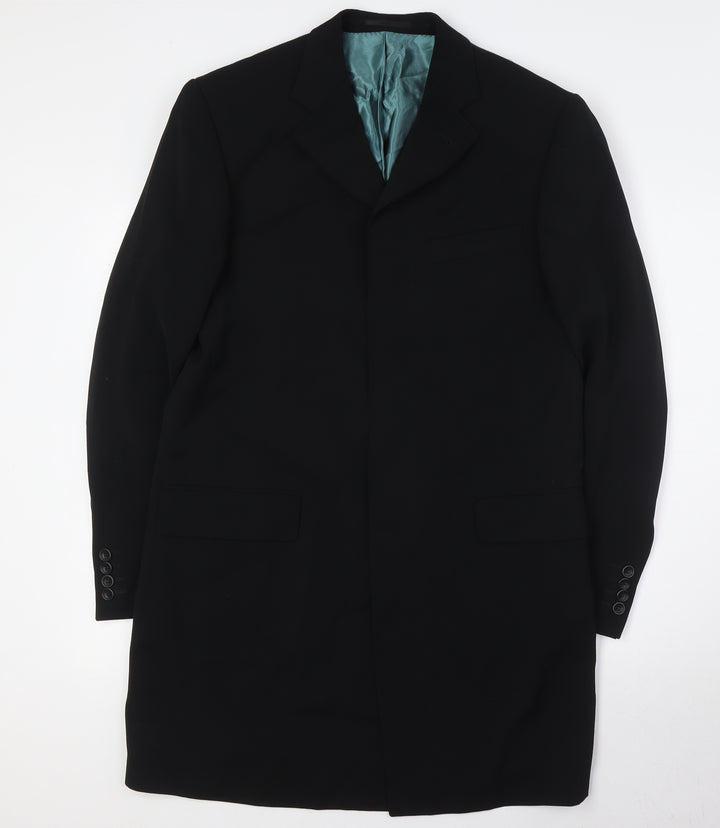 Short Stories Mens Black Polyester Jacket Suit Jacket Size M Regular