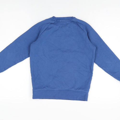 NEXT Boys Blue Cotton Pullover Sweatshirt Size 10 Years Pullover