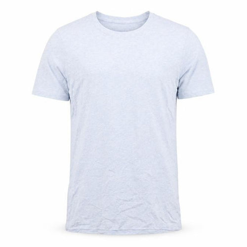 Marks and Spencer Mens Blue Cotton T-Shirt Size S Round Neck