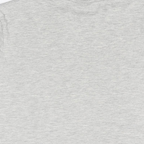 Star Wars Mens Grey Cotton T-Shirt Size S Round Neck