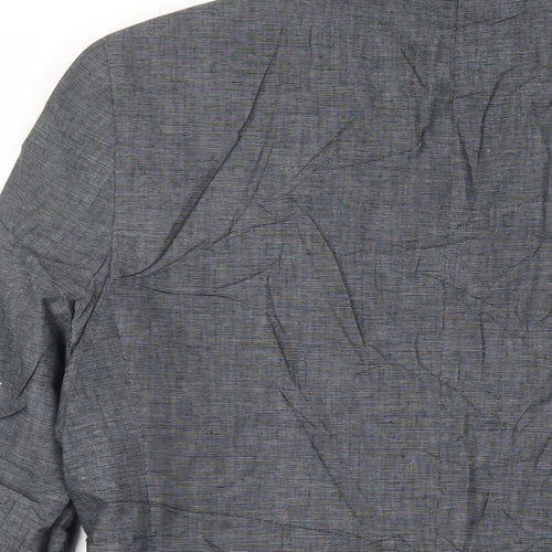 Very Mens Grey Cotton Jacket Suit Jacket Size 40 Regular