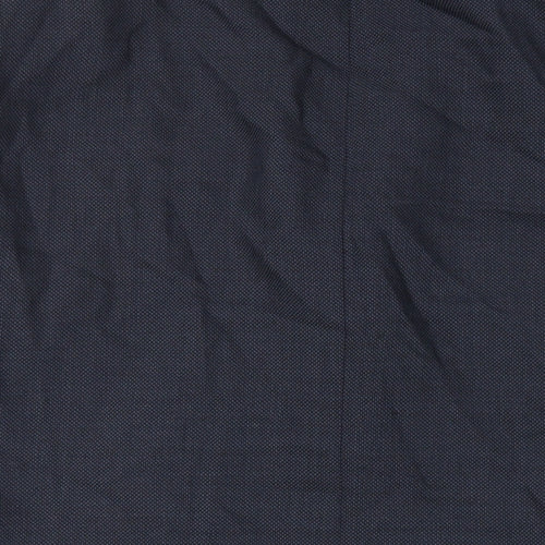 Baumler Mens Blue Wool Jacket Suit Jacket Size 44 Regular