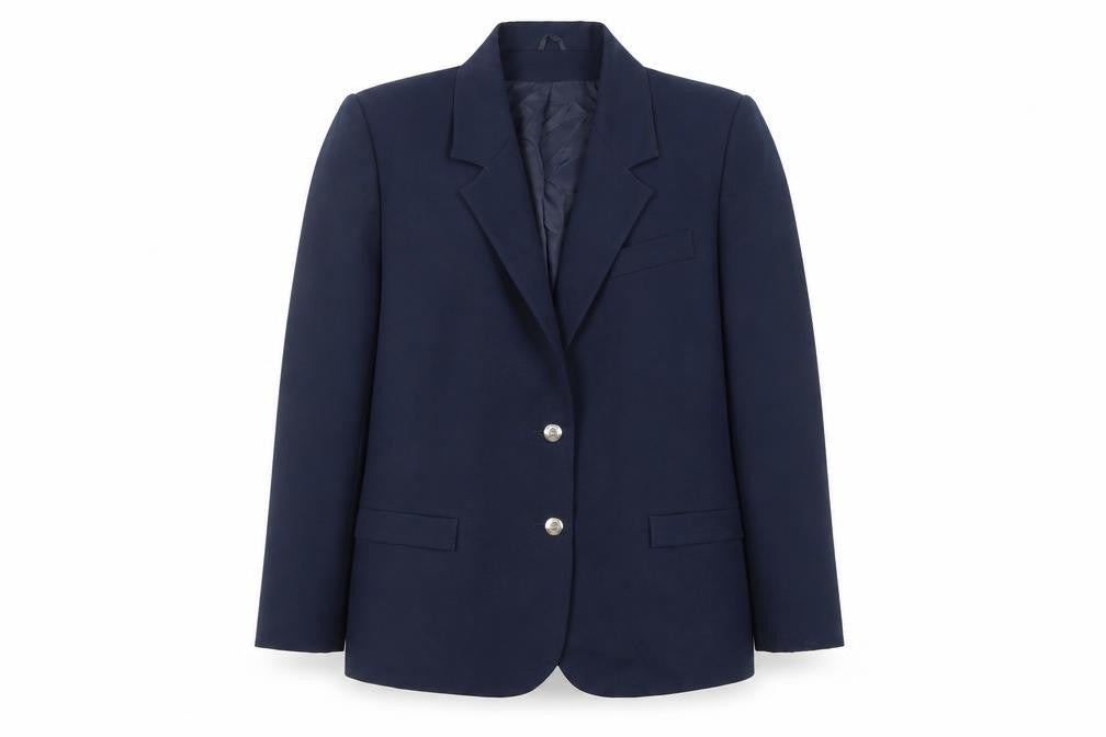 C&A Womens Blue Jacket Blazer Size 16 Button - Vintage