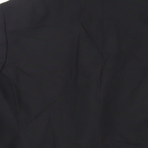 Varteks Mens Black Polyester Tuxedo Suit Jacket Size 42 Regular