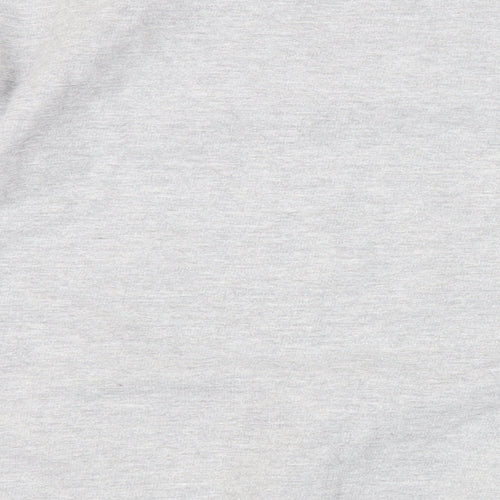 Stars & Stripes Mens Grey Cotton Pullover Sweatshirt Size L - Slogan